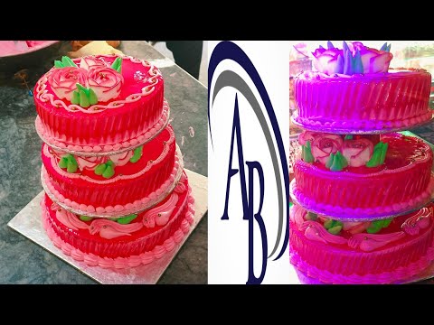 6 pound special order cake | Triple story cake new design @OlpersMilk