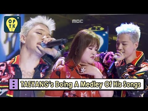 [Oppa Thinking - TAEYANG (BIGBANG)] He Does Medley Of His Songs 20170828