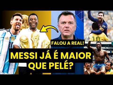 MAURO CEZAR: “O MUNDO VAI FALAR que MESSI é MAIOR que PELÉ! O que EU DIGO é que…” | DEU AULA!