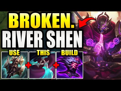 NOBODY Plays SHEN Jungle… But He’s Actually BROKEN With The CORRECT Build! (You need to try this.)
