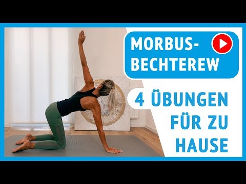 Ankylosing spondylitis // 4 exercises [for at home]