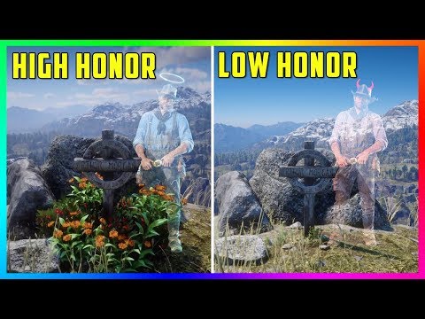 Part of a video titled What Happens If You Visit Arthur's Grave With HIGH Honor Vs LOW ...