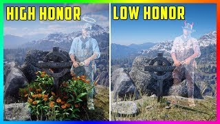 What Happens If You Visit Arthur&#39;s Grave With HIGH Honor Vs LOW Honor In Red Dead Redemption 2?