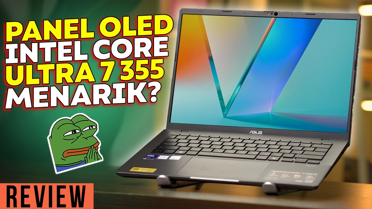Batre Tahan 16 Jam berkat Phanter Lake! Review ASUS Vivobook S14 (S3407AA)