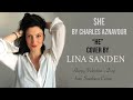 "He" - Cover of She by Charles Aznavour by Lina Sanden| Happy Valentine's day