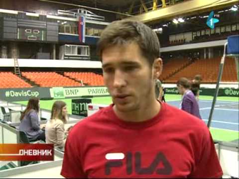 Teniseri počeli pripreme za duel sa Švajcarcima