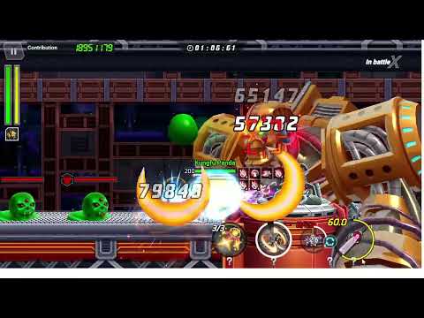 Rockman X Dive | Hell Sigma Guild Boss | Shadow Armor X