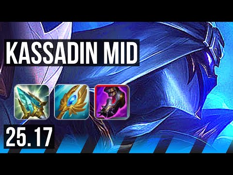 KASSADIN vs SYNDRA (MID) | Legendary, 45k DMG | EUW Master | 25.17