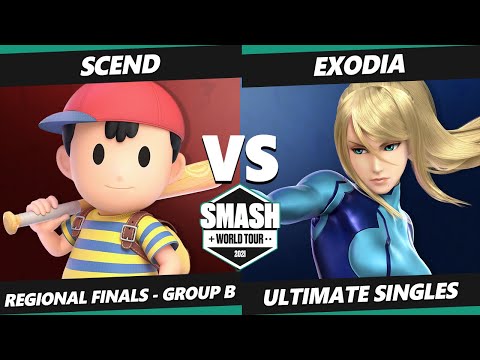 SWT NA West Group B - Scend (Ness) Vs. Exodia (ZSS) Smash Ultimate Tournament