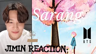 Download lagu [ENG SUB] JIMIN REACTION TO SARANG (fanmade song) V LIVE (WITH VIDEO) mp3