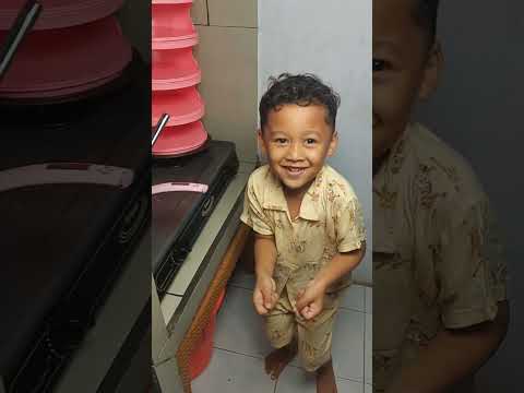 Anak Belajar Masak  #friedrice #food #cooking #rumahsederhana