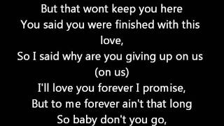 Chris Brown - Last time togheter (Lyrics on screen) karaoke In My Zone 2