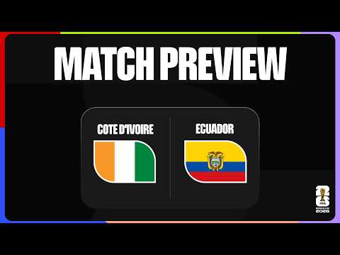 Match Preview: Cote d'Ivoire vs Ecuador In The City Of Brotherly Love