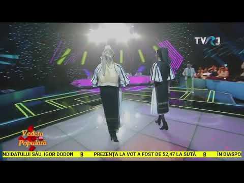 Alături de eleva mea Ionela Răspop în concurs la Tvr.