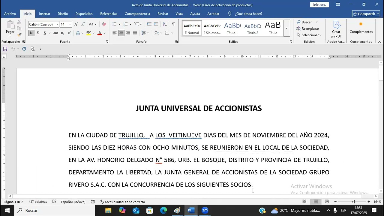 DISOLUCION, LIQUIDACION Y EXTINCION DE SOCIEDADES