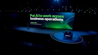 ServiceNow Knowledge 2025 keynote | Josh Kahn ServiceNow SVP Core Business Workflow