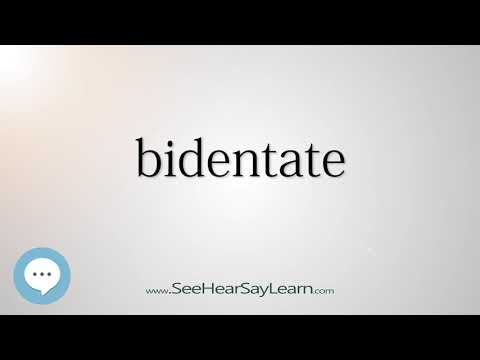 bidentate