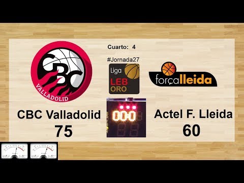 CBC Valladolid 75 - 60 Actel Força Lleida (16-marzo-2018)