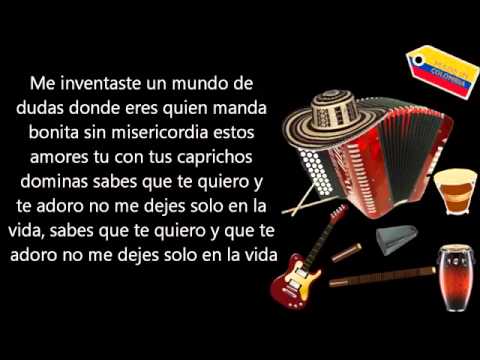 Sin saber que me espera Diomedes Diaz Letra