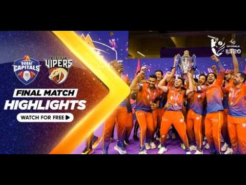 ILT20 S3 | Final | हिंदी - Cricket Highlights |Sam Billings और Sam Curran | DC vs DV - M 34|09th Feb