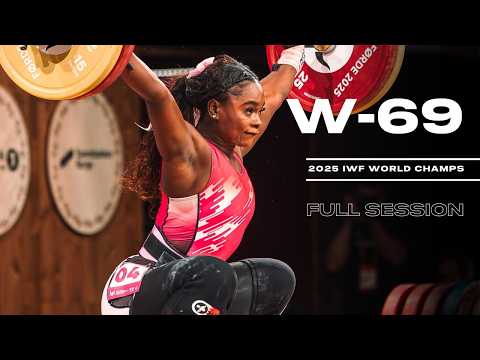Women's -69kg 2025 World Weightlifting Championships | Full Session