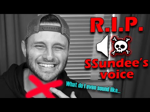SSundee's voice died before he could finish his video
