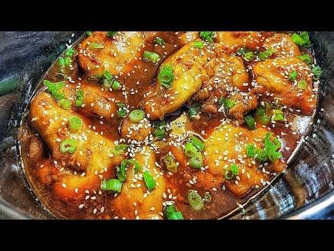 How To Make Slow Cooker Honey Garlic Chicken Sweet Sticky & Irresistible | Easy Dinner  #cooking