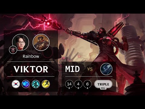 Viktor Mid vs Lissandra - KR Grandmaster Patch 9.10