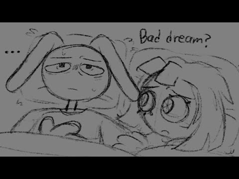 NIGHTMARES The Amazing Digital Circus Comic Dub #pomnijax #funnybunny 