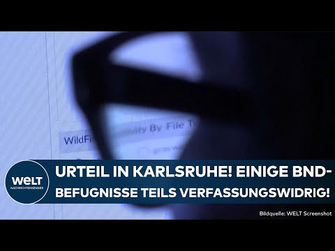 Video Thumbnail: BUNDESVERFASSUNGSGERICHT: BND-Befugsnisse bei Cyberaufklärung teils verfassungswidrig
