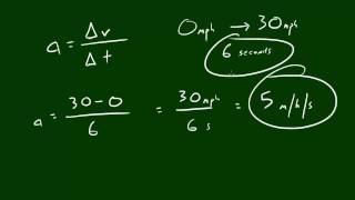 Physics Lecture - 2 - Acceleration