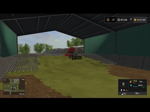 Farming simulator 17 silage work on Hobbs farm (pc) open server