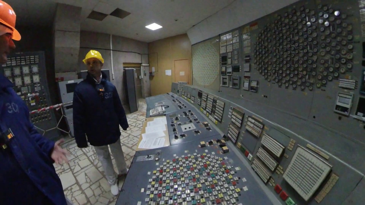 Chernobyl control room reactor 3