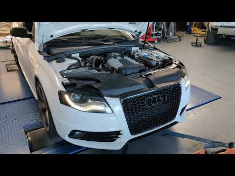 2012 Audi S4 Integrated Engineering Stage 2 Dual Pulley Dyno Run w/Loud Whine
