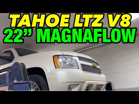 2014 Chevy Tahoe LTZ 5.3L V8 EXHAUST w/ 22" MAGNAFLOW!