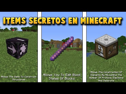 TheAlexGamer - ✅ 18 SECRET ITEMS YOU DIDN'T KNOW EXISTED IN MINECRAFT