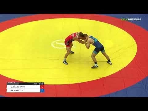 Men's Freestyle 79 Finals - Jon Reader (SKWC) vs. Matthew Brown (U.S.)