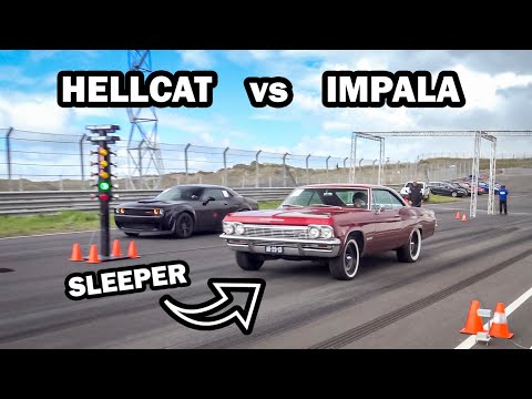 1965 Impala SS  -vs-  Challenger Hellcat Redeye  -vs-  Mustang GT 5.0