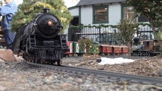 preview picture of video 'G scale Holiday Trains'