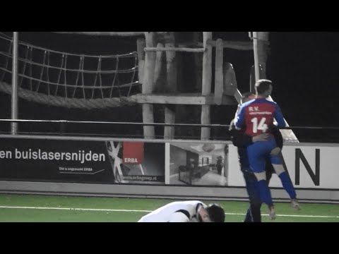 Tweede helft VVA Achterberg 3 - KVVA 3 kwartfinale KNVB Beker.