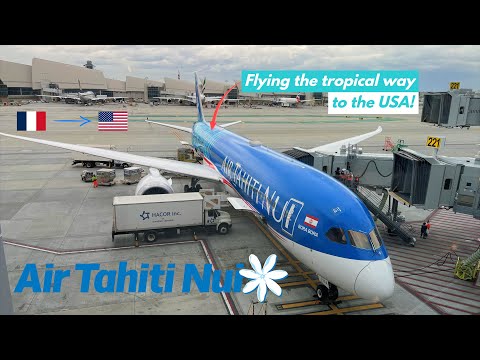 Trip Report | Air Tahiti Nui B787-9 | Paris CDG - Los Angeles | Economy | 4K