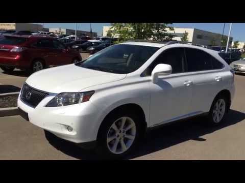 Lexus Certified Pre Owned White 2012 RX 350 AWD - Ultra Premium Package 1 Review - Spruce Grove, AB