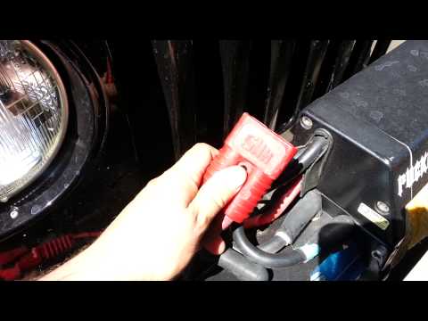 Quick disconnect for your winch and add battery ca