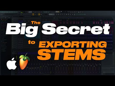 The SECRET to Export Stems! How to Bounce Stems in FL Studio
