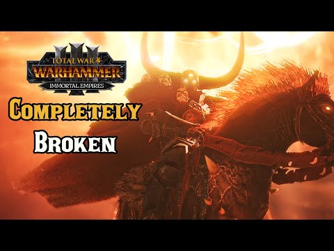 How Warriors of Chaos Completely Broke the Game - Total War: Warhammer 3 Immortal Empires