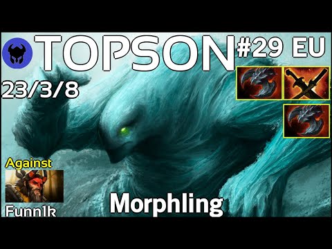 TOPSON [OG] plays Morphling!!! Dota 2 7.20