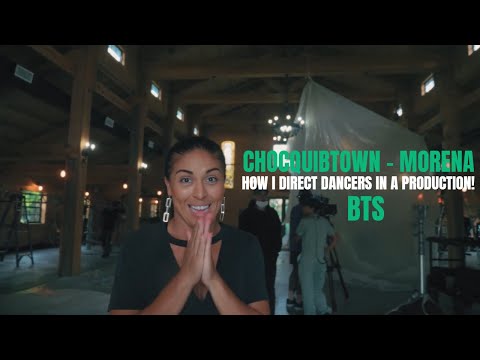 Chocquibtown - Morena | How I Directed The Dancers | Welcome To My First BTS Vlog!!