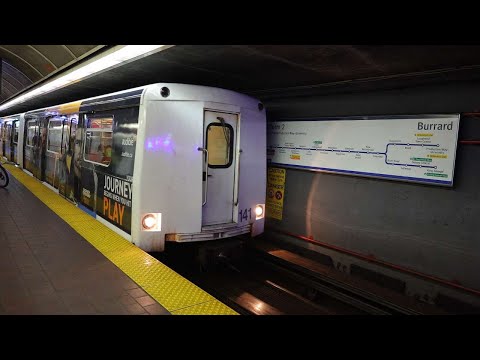 Vancouver SkyTrain Action in the Dunsmuir Tunnel
