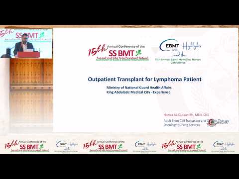 Outpatient Transplant for Lymphoma Patients | Hamza Al-Quraan | SSBMT 2026