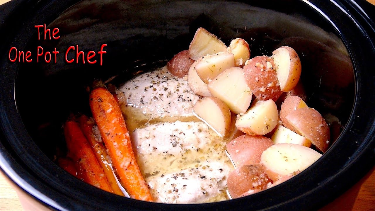 One Pot Slow Cooked Chicken Dinner Recipe
